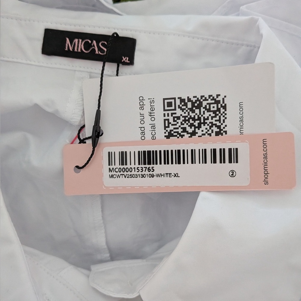 Micas Button Ruffle Ruched Tank Top - Picture 9 of 12